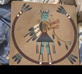 Navajo sand painting