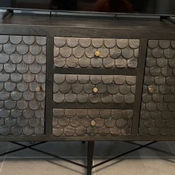 Mid-Century modern Grey/brown Sideboard/Console/Buffet