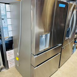 LG 29 cu. ft. Smart Standard-Depth MAX 4-Door French Door Refrigerator with Full-Convert Drawer $849 