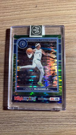 2024 panini hoops jaden mcdaniels /25 investment card