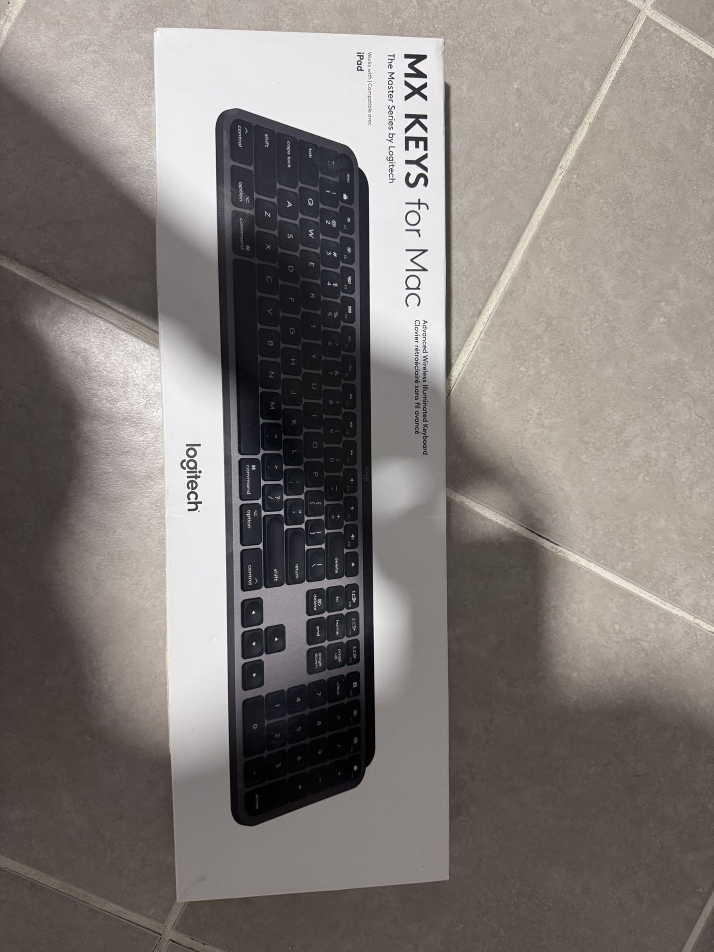 MX keys For Mac Keyboard