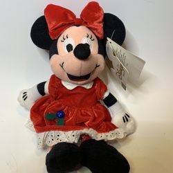 Disney Minnie December Birthstone Bean Bag Doll