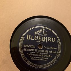 Vintage Bluebird Be Honest With Me Record
