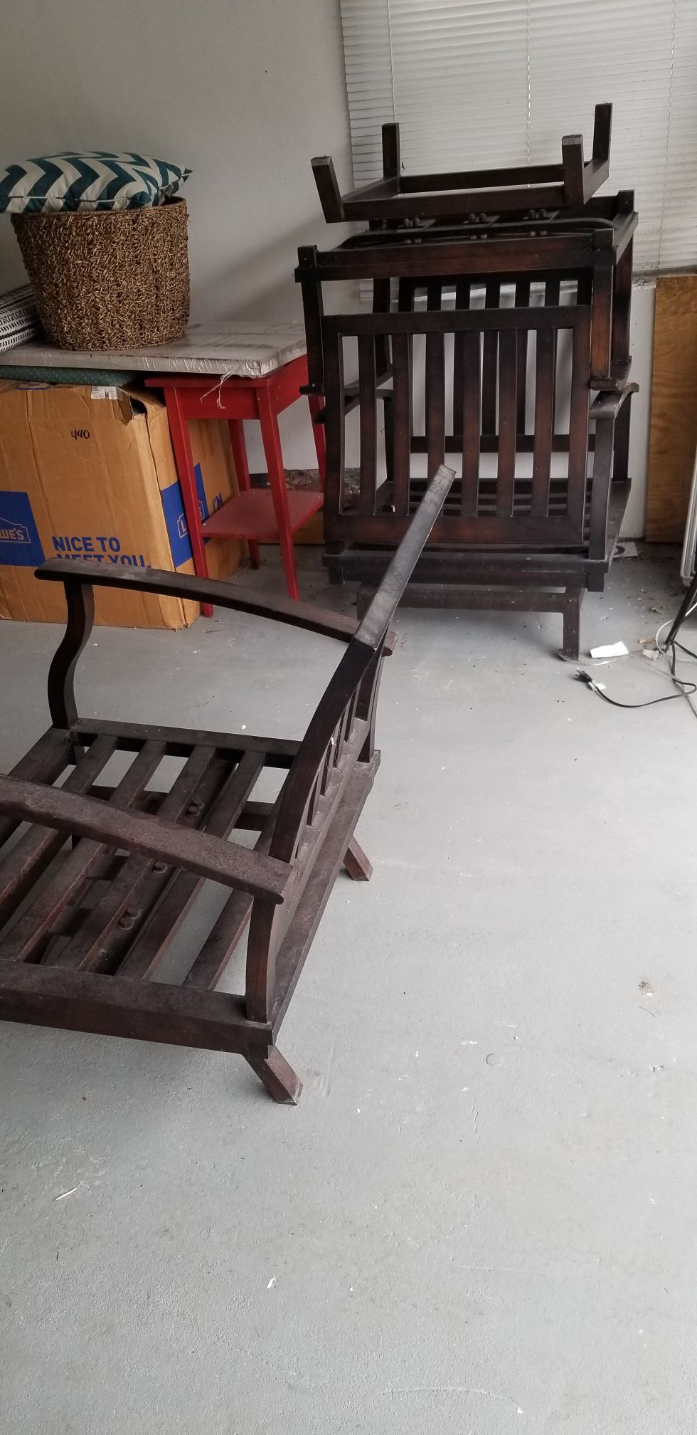 Barely used outside patio chairs