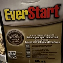 power sports battery ES-TX7L Ever Start Its New In Box New New