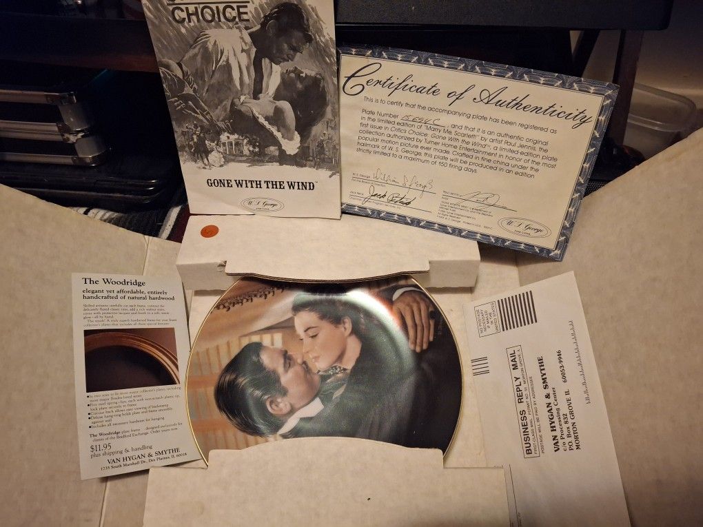 Fine China Art Plate