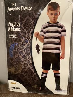 Pugsley toddler costume, the Addams family