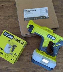 Ryobi ONE+ 18V Cordless handheld electrostatic sprayer x 2 NEW