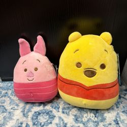 Winnie the Pooh and Piglet Squishmallow
