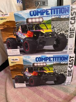 2 Yipver Competition Die-Cast RC Truck (x2)