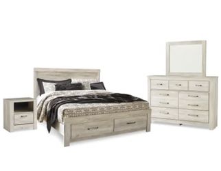 Bellaby Queen Panel Bed with Dresser and Nightstand