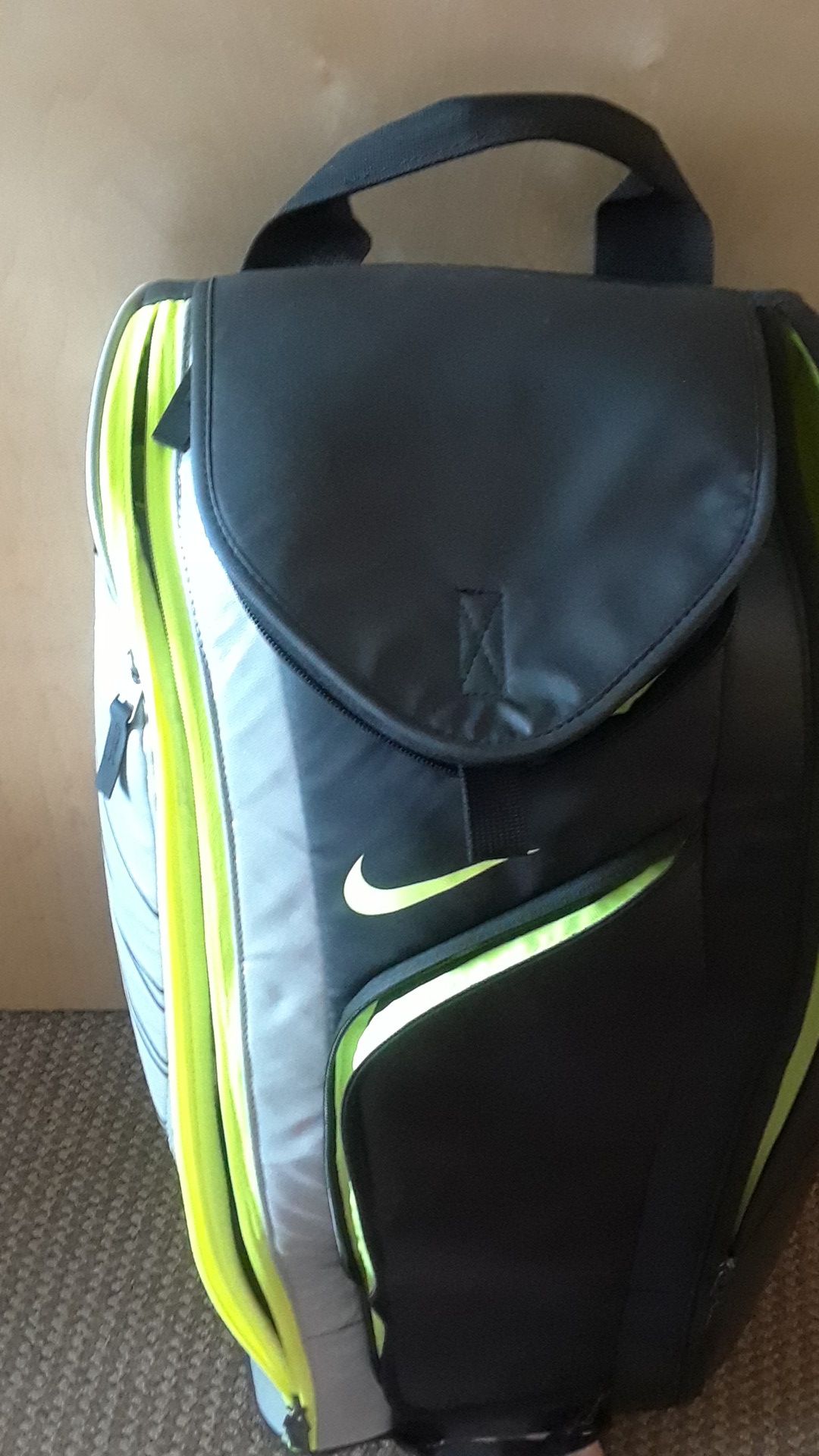 Racket Bag - Nike Tennis Pro Shock Green LE - Racketball-