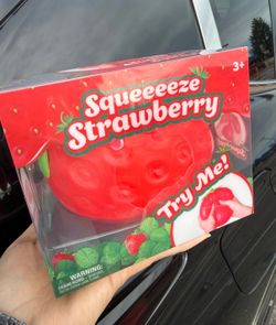 Jumbo squishy. Strawberry Cheese Duck Peach Banana