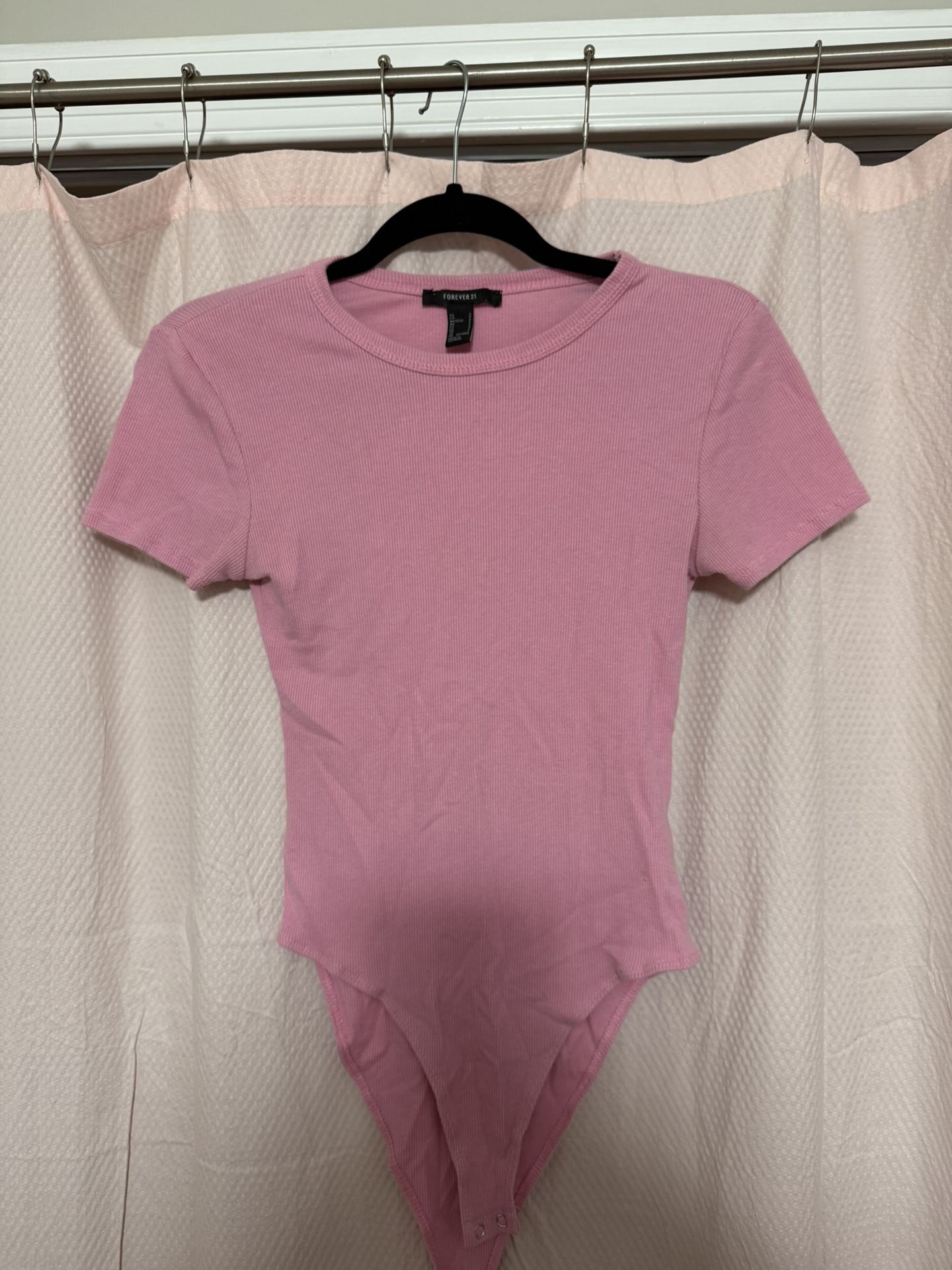 Forever 21 Pink Bodysuit Size S