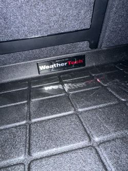 Weather Tech “FloorLiner” car mats and trunk mat