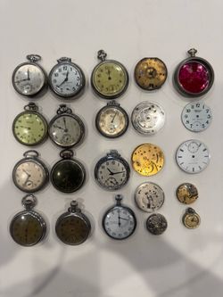 Pocket Watches for repair or for parts