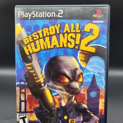 Playstation 2 Destroy All Humans 2 ( Complete  ) 