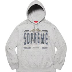 Supreme Rhinestone Hoodie Large