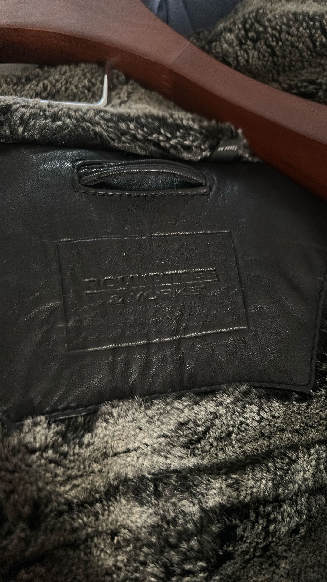 roundtree and yorke leather jacket 58909