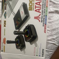 Atari Retro Game Console (200+ Games) – Brand New