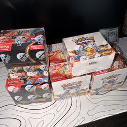 Pokémon Surging Sparks Mega Evolution Booster Boxes