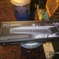Behringer P16 XLR Channel Breakout (P16-I/O) – Never Used – $70 OBO
