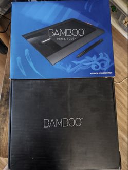 Wacom bamboo drawing tablet