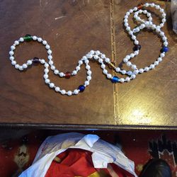 Pearls With Colored Beads