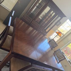 Macy’s 8 Person Table And Chairs 