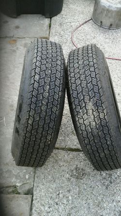 Never used 2 tires P165/80D13