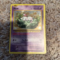 Pokémon Mew Holo Rare Card 53/108 XY Evolutions