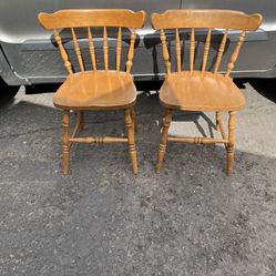 Maple Side Chairs