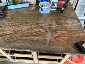 Granite countertop