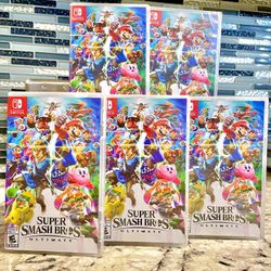 Smash Bros Ultimate Nintendo Switch 