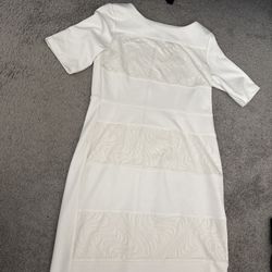Classy White Dress 