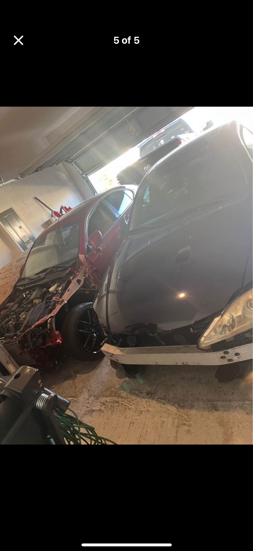 Lexus  2007,2009 I'm selling the complete cars, not parts, both for 4,500 together.