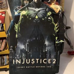 GameStop Exclusive Injustice 2 Billboard (Rare)