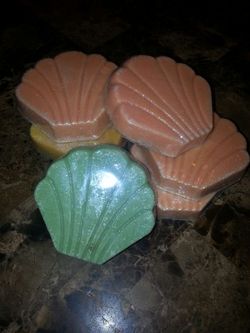 Coconut sea shell soap
