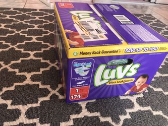 NEW luv diapers size 1