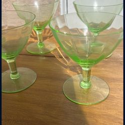 Vintage Uranium Glasses 