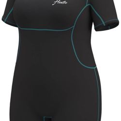 Hevto Plus Size Wetsuit for Women