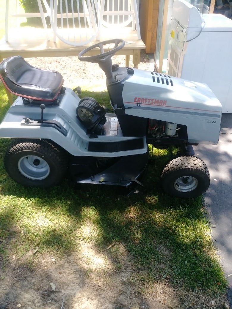 Craftsman riding mower