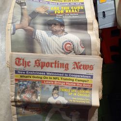 Vintage Sports Newspaper