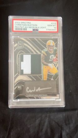 Christian Watson RPA RC PSA 10 2/10