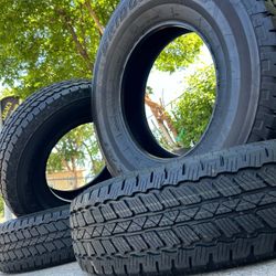 255 75 17 BRIDGESTONE DUELER AT NEW TAKE OFF TIRES 
