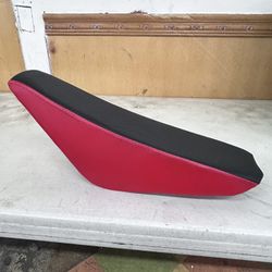 Motorcycle dirtbike Red Seat
