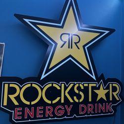 Rockstar Energy LED sign
