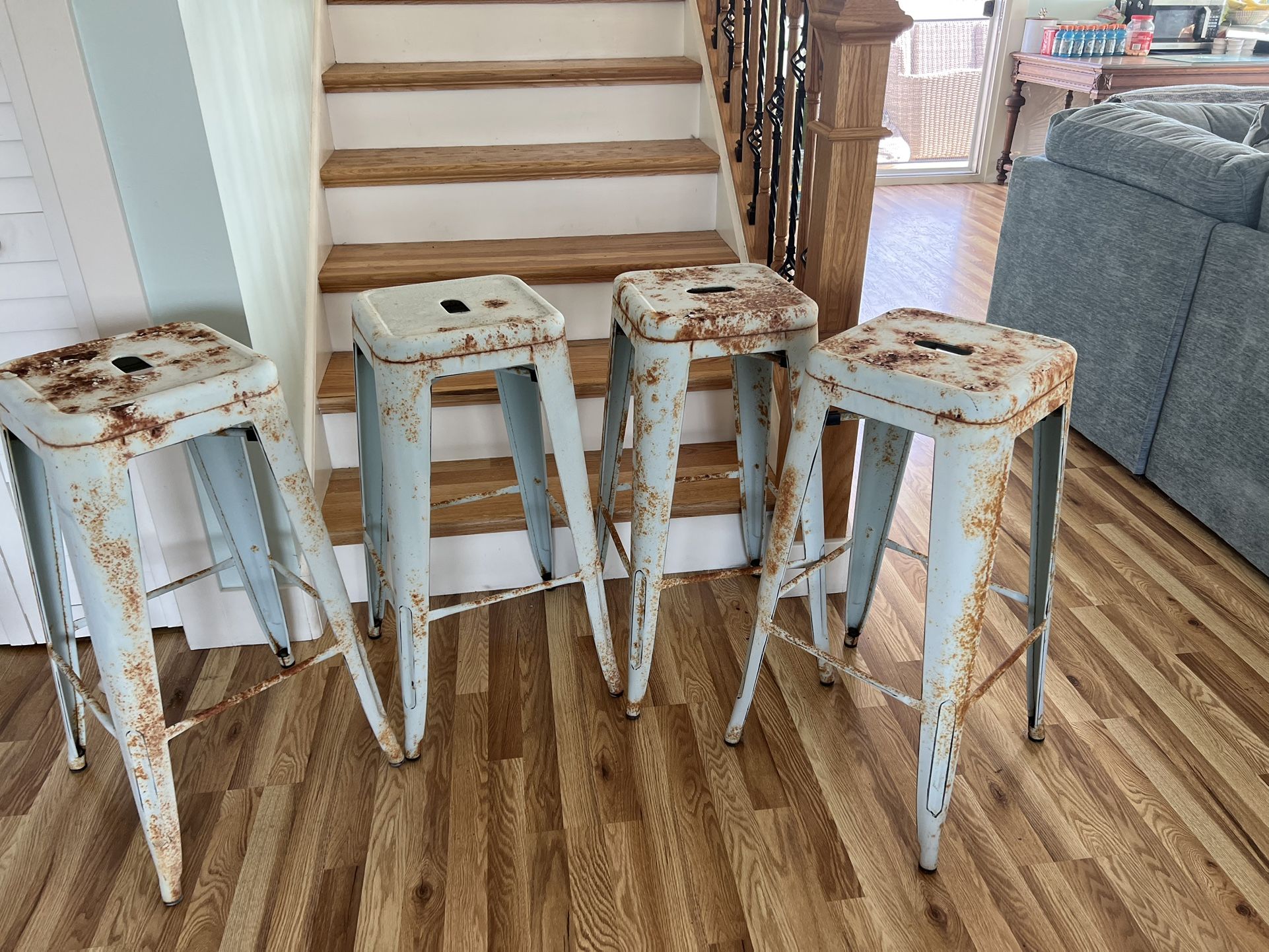 Bar Height Stools Set Of Four