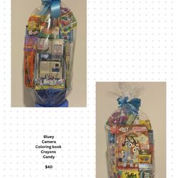 Bluey Easter Basket