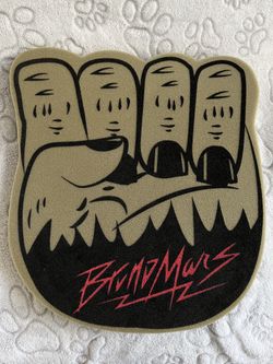 Bruno Mars Fist Graphic Foam Sponge Hand